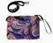 WorldCA25B Multi canvas/nylon reversible wristlet coin set - Jeanne Lottie