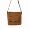 KAREN Leather Cross Body in Tan - Jeanne Lottie Handbags Canada