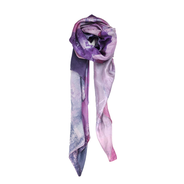 Rose Silk Scarf - Jeanne Lottie Handbags Canada