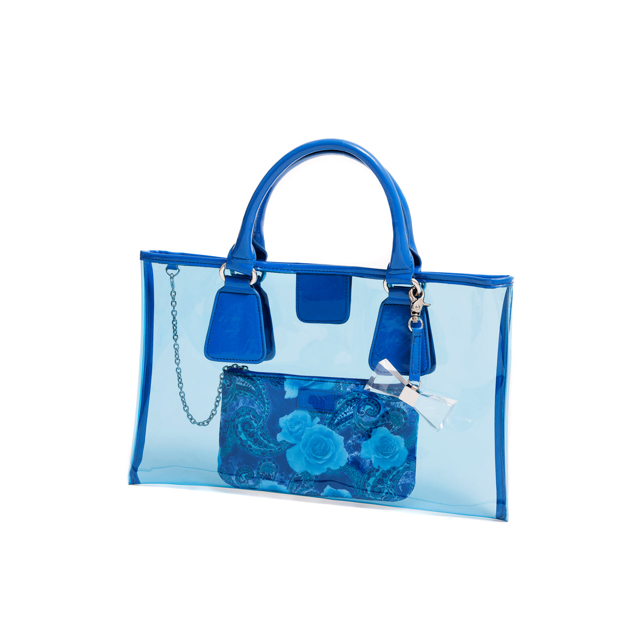 ANNIE Clear Vinyl Handbag - Jeanne Lottie Handbags Canada